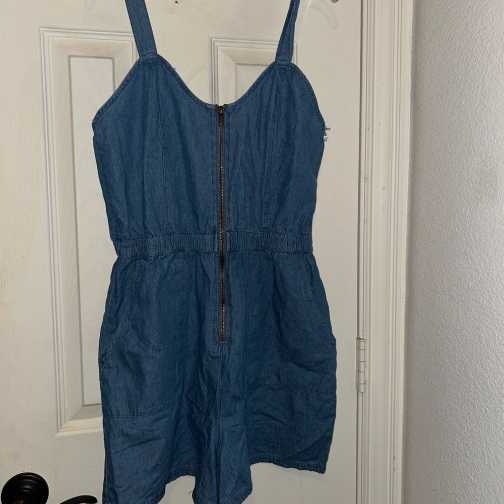 Cure denim rumper